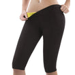 Load image into Gallery viewer, Women Neoprene Sweat Sauna Slimming Cropped pants