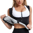Load image into Gallery viewer, Women Zip Vest Silver Coating Thermo Slimming Shirt