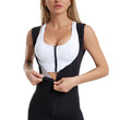 Load image into Gallery viewer, Women Zip Vest Silver Coating Thermo Slimming Shirt
