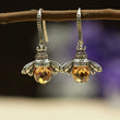 Load image into Gallery viewer, "Dancing Bee" Earrings