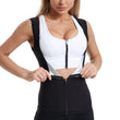 Load image into Gallery viewer, Women Zip Vest Silver Coating Thermo Slimming Shirt
