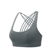 Carregar imagem no visualizador da galeria, Fitness Sports Bra for Women Push Up Cross Back Shockproof