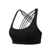 Carregar imagem no visualizador da galeria, Fitness Sports Bra for Women Push Up Cross Back Shockproof