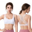 Carregar imagem no visualizador da galeria, Fitness Sports Bra for Women Push Up Cross Back Shockproof