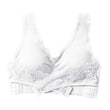 Load image into Gallery viewer, Lace bra solid color cross side buckle bra women underwear
