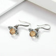 Load image into Gallery viewer, "Dancing Bee" Earrings