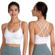 Carregar imagem no visualizador da galeria, Women's Sexy Sports Bra Top for Fitness Push Up Cross Straps