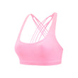 Carregar imagem no visualizador da galeria, Fitness Sports Bra for Women Push Up Cross Back Shockproof