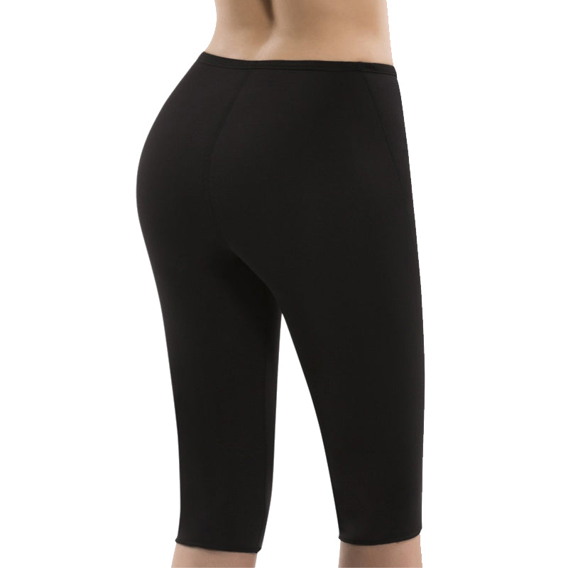 Women Neoprene Sweat Sauna Slimming Cropped pants