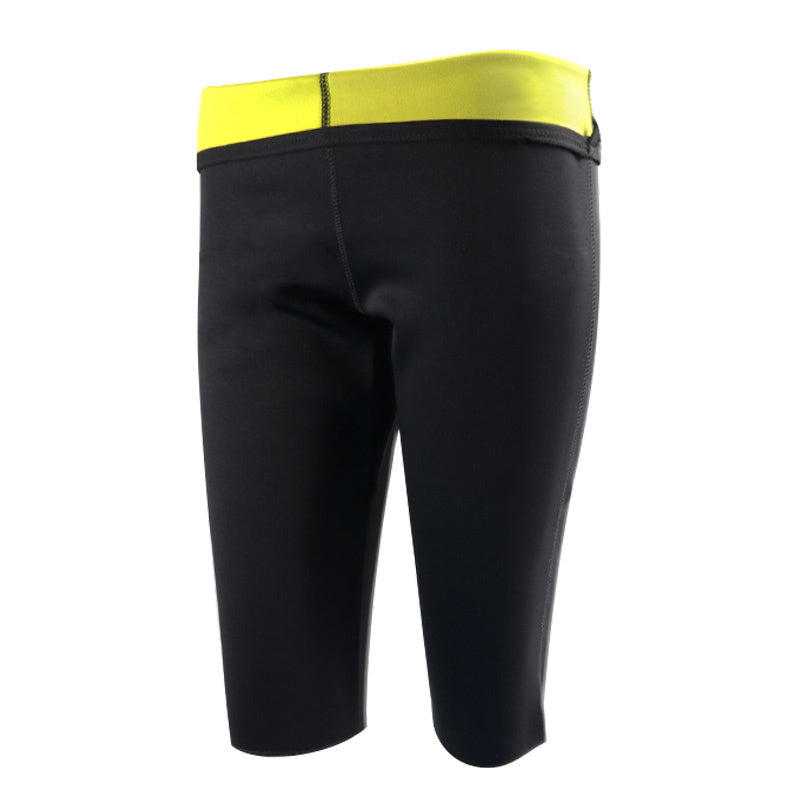 Women Neoprene Sweat Sauna Slimming Cropped pants