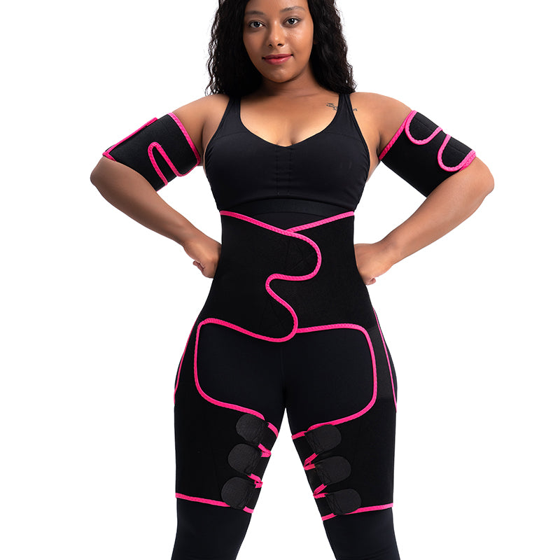 High Waist Trainer Corset Sweat Belt Arm and Thigh Shaper