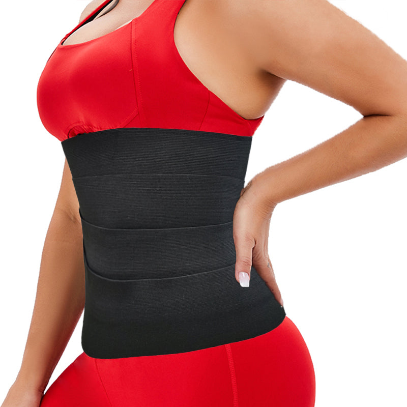 New Women 4 meters Sport Fitness Waist Trainer Abdomen Elastic Compression Belt