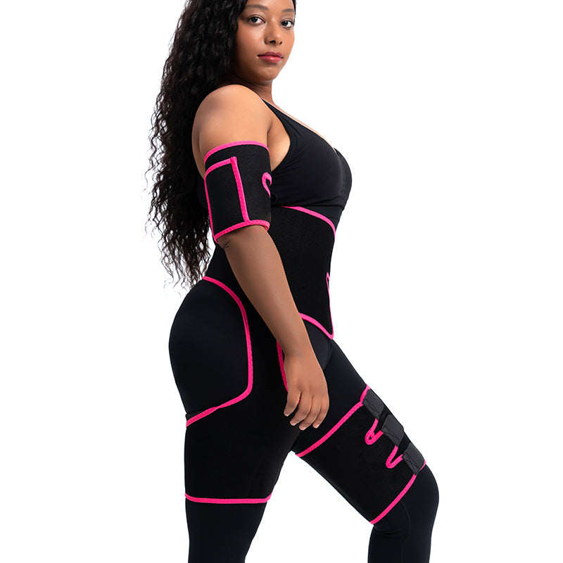 High Waist Trainer Corset Sweat Belt Arm and Thigh Shaper