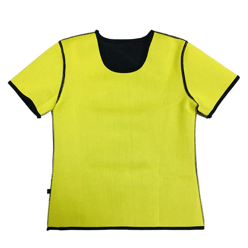 Women Sweat Shaper T-Shirts Neoprene Tummy Corset