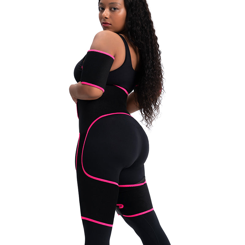 High Waist Trainer Corset Sweat Belt Arm and Thigh Shaper