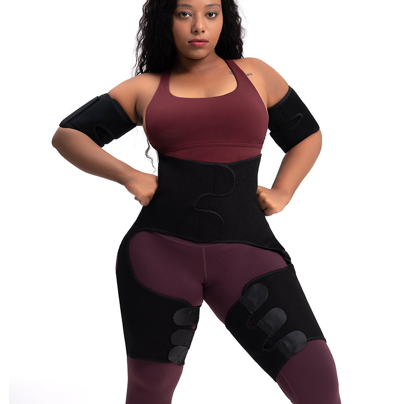 High Waist Trainer Corset Sweat Belt Arm and Thigh Shaper