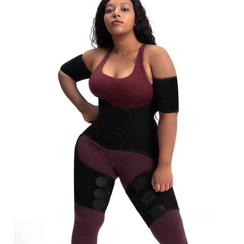 High Waist Trainer Corset Sweat Belt Arm and Thigh Shaper