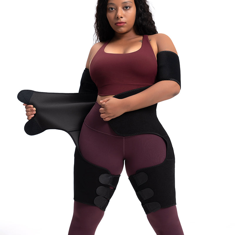 High Waist Trainer Corset Sweat Belt Arm and Thigh Shaper