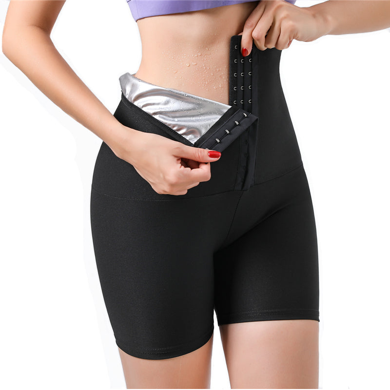 Silver ion coating Thermo Pants Sauna Fitness Leggings Weight Loss