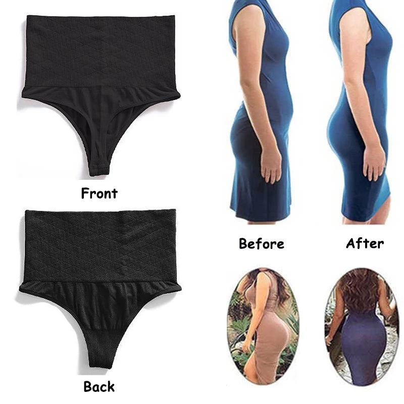 Women's High Waist Abdomen Control Panties Waist Shaping Panties