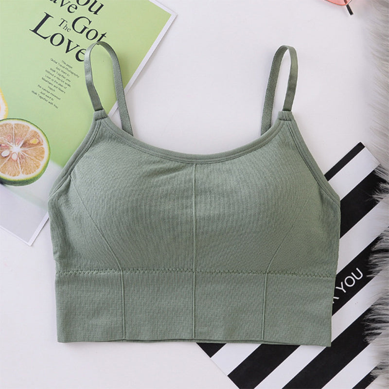 Women's bra breathable sports sweatproof shockproof thickened yoga top