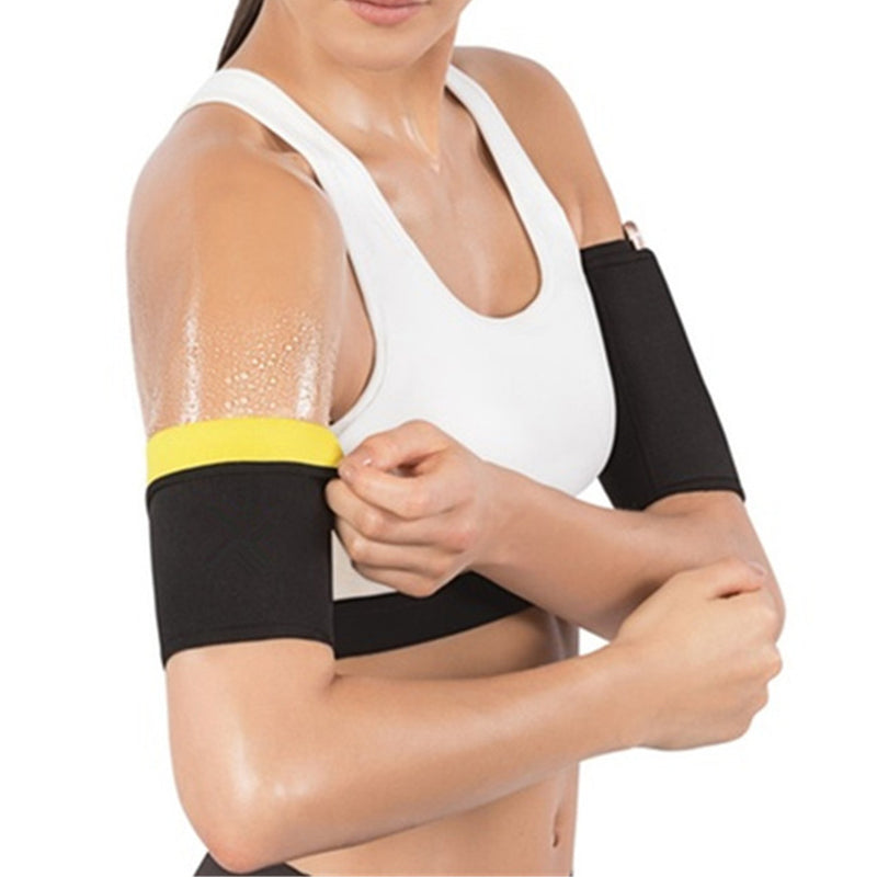 Neoprene Sauna Slimming Sweat Shaper Arm Sleeves with pocket